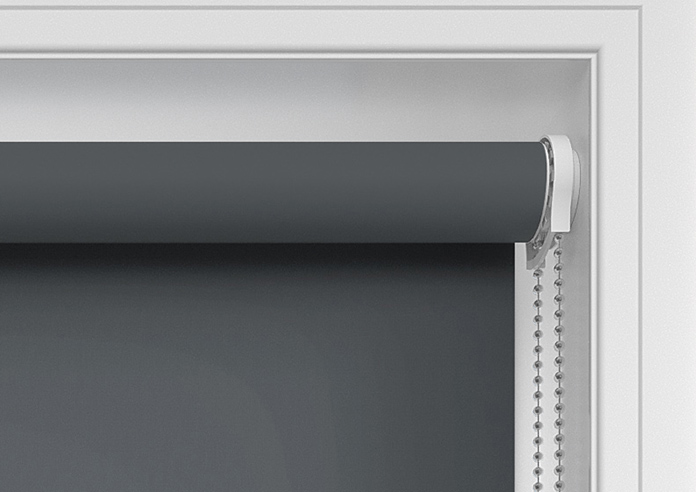 Roma (FR), Char Grey - Twist&Fit Roller Blind - Image 11